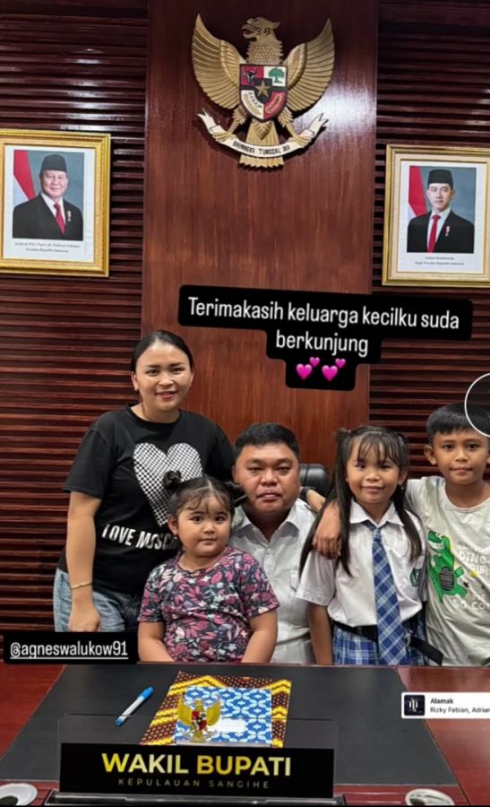 Senyum Anak dan Kasih Istri, Energi di Balik Pengabdian Wakil Bupati Sangihe