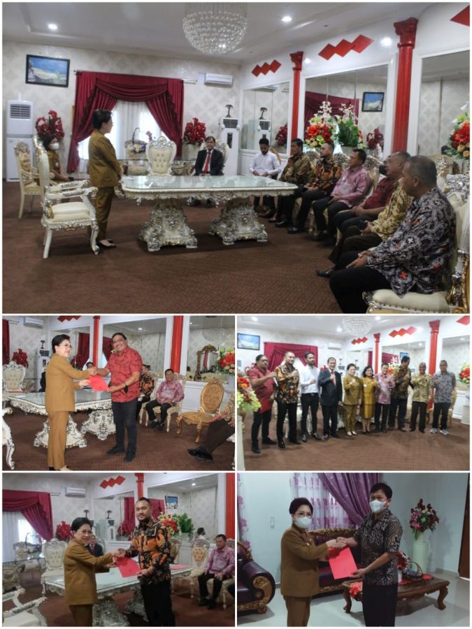 Serahkan SK Stafsus, Begini Pesan Penjabat Bupati dr Rinny Tamuntuan