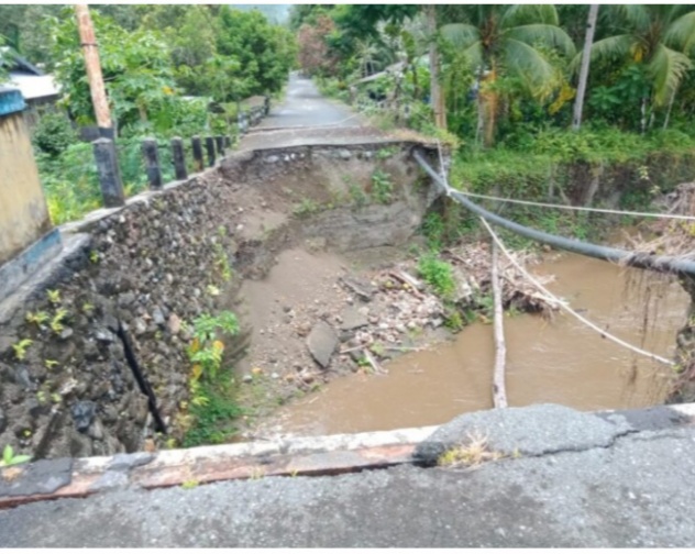 Terus Dikeluhkan Masyarakat, Jembatan Tolendano Segera Diperbaiki