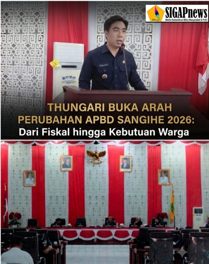Thungari Buka Arah Perubahan APBD Sangihe 2026: Dari Fiskal hingga Kebutuhan Warga