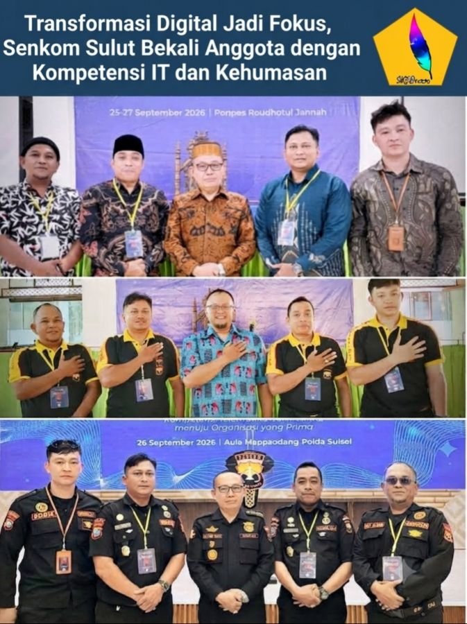 Transformasi Digital Jadi Fokus, Senkom Sulut Bekali Anggota dengan Kompetensi IT dan Kehumasan