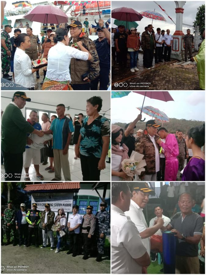 Wujud Kepedulian, Wounde Serahkan Beberapa Bantuan di Pulau Terluar