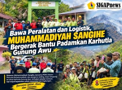 bawa-peralatan-dan-logistik-muhammadiyah-sangihe-bergerak-bantu-padamkan-karhutla-gunung-awu